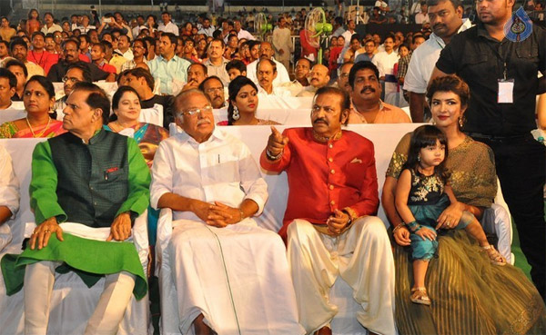 mohan babu,mb 40 celebrations,t subbirami reddy,vizag,celebrities  మోహన్ బాబు అంటే భయమా! అభిమానమా!